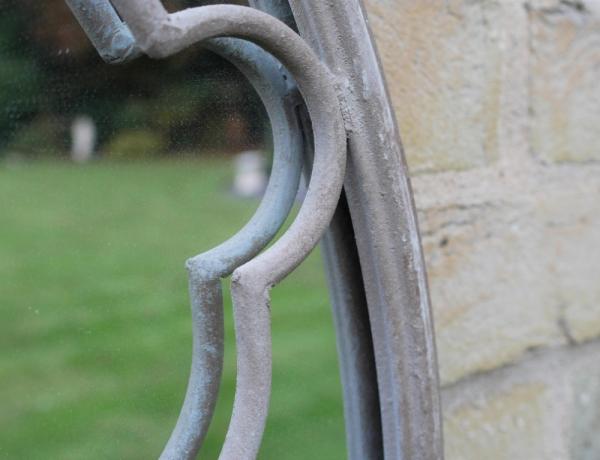 Product photograph of Garden Round Mirror - 7541 from Choice Furniture Superstore.