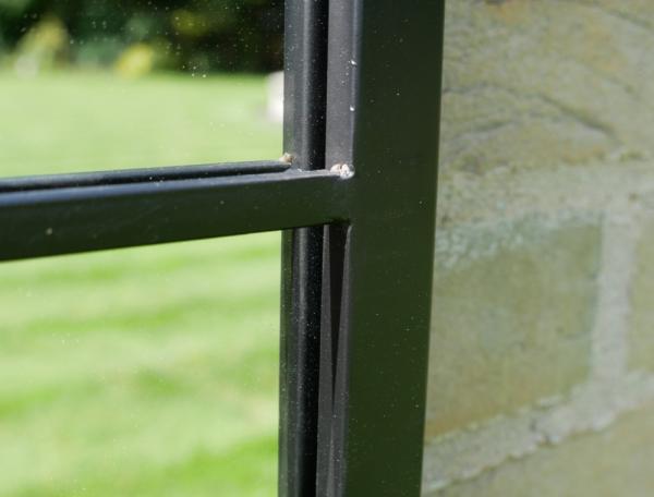 Product photograph of Garden Metal Square Mirror - 7399 from Choice Furniture Superstore.