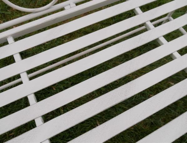 Product photograph of Antique Cream Bench from Choice Furniture Superstore.