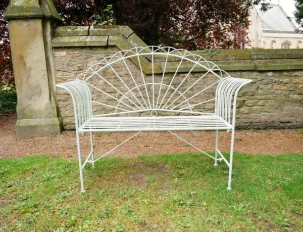 Product photograph of Green Sunrise Bench from Choice Furniture Superstore.