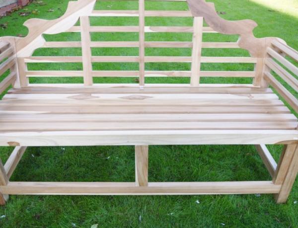 Product photograph of Marlboro Teak Bench from Choice Furniture Superstore.