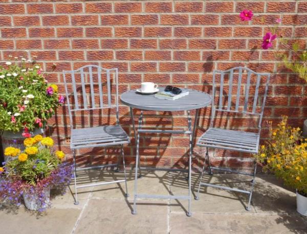 Product photograph of Savannah Grey Dining Table Set 2 Chair from Choice Furniture Superstore.