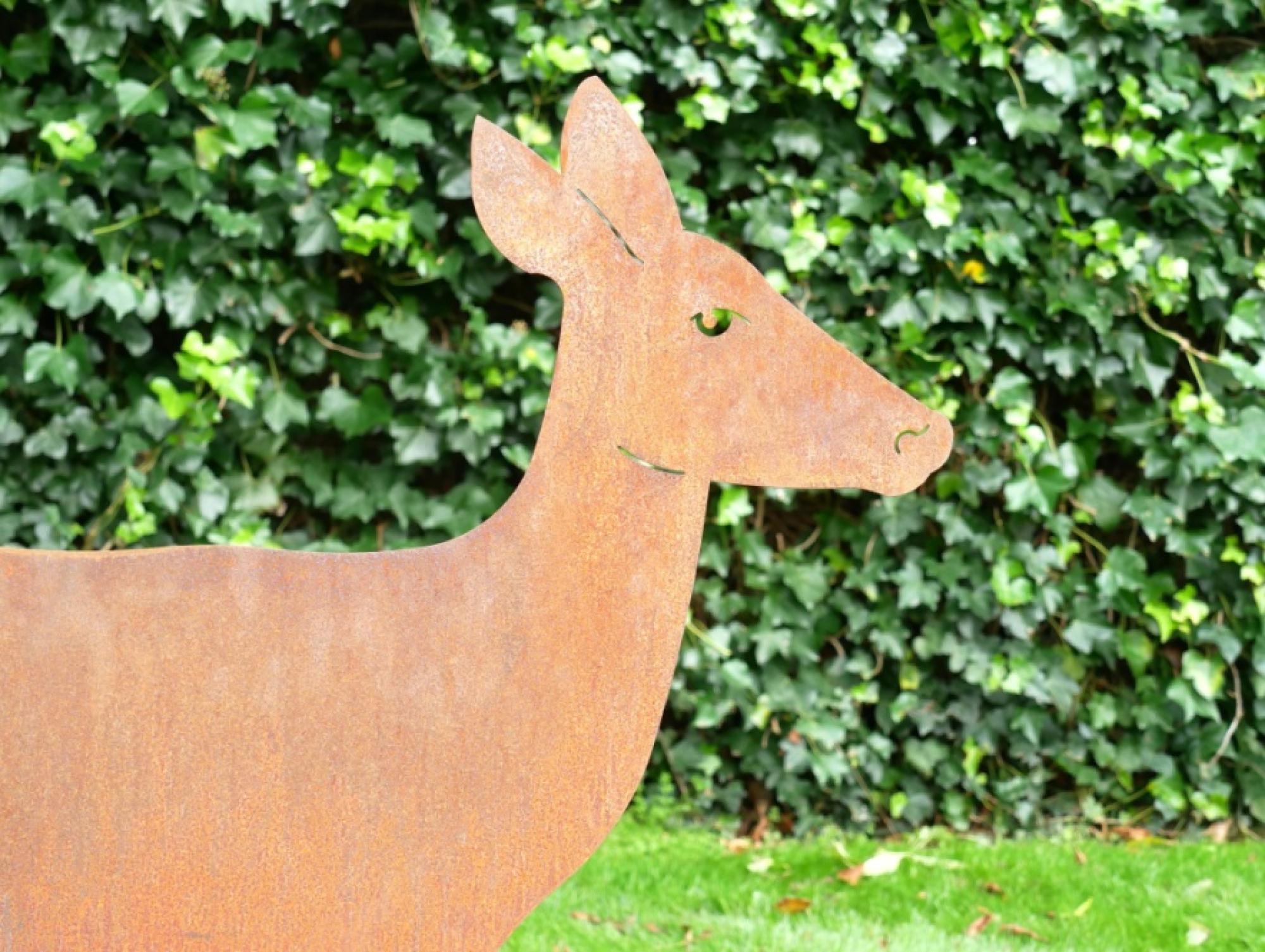 Product photograph of Deer Statue Set Of 2 from Choice Furniture Superstore.