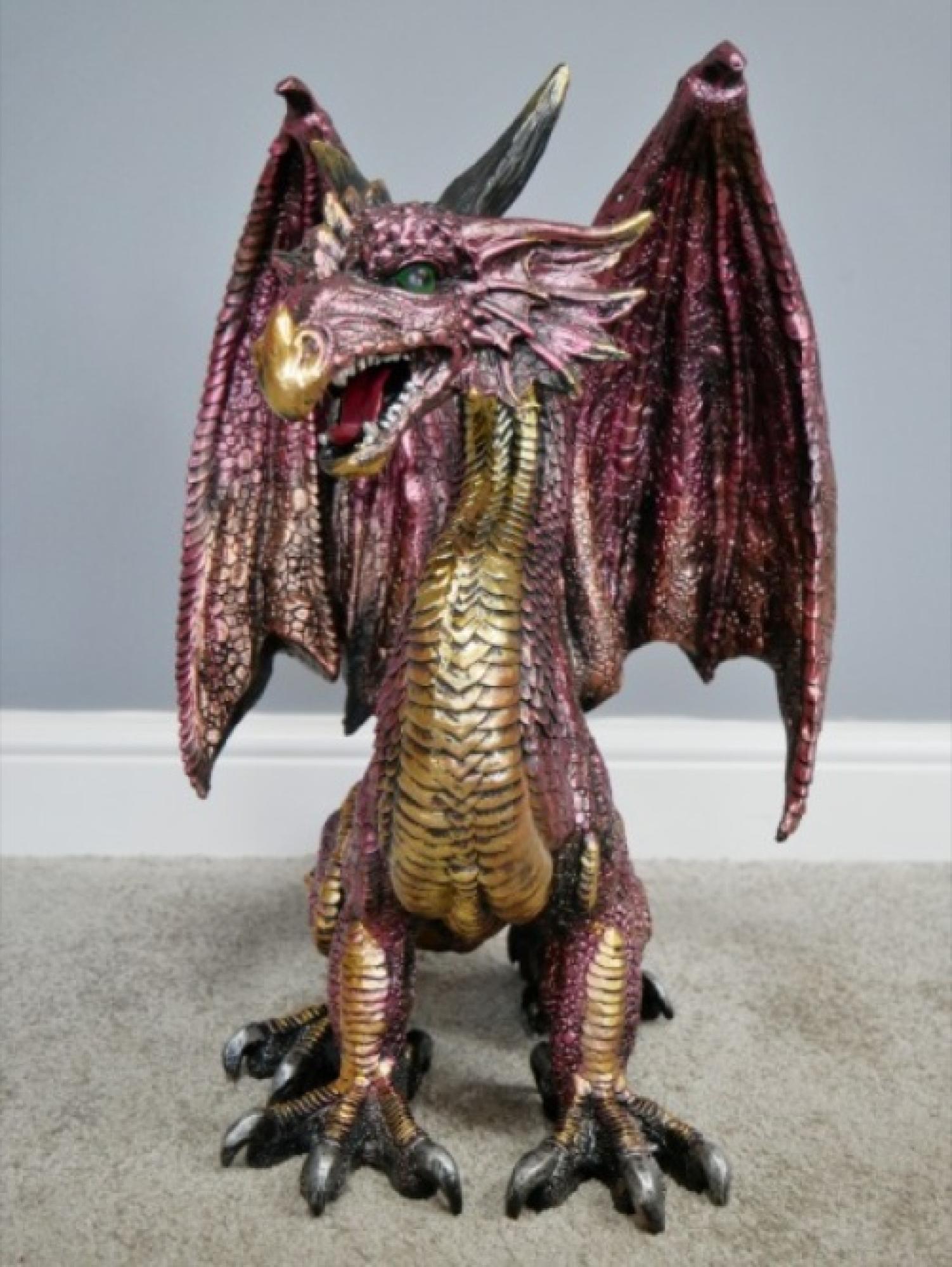 Product photograph of Dragon Statue from Choice Furniture Superstore.