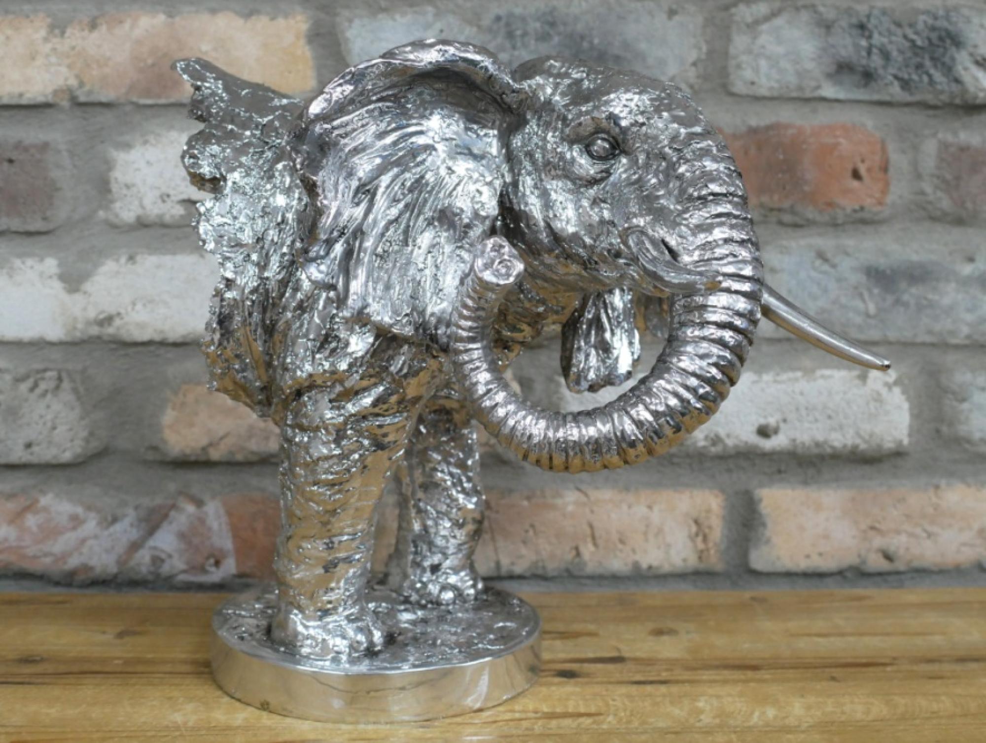 Product photograph of Elephant Statue Set Of 2 from Choice Furniture Superstore.