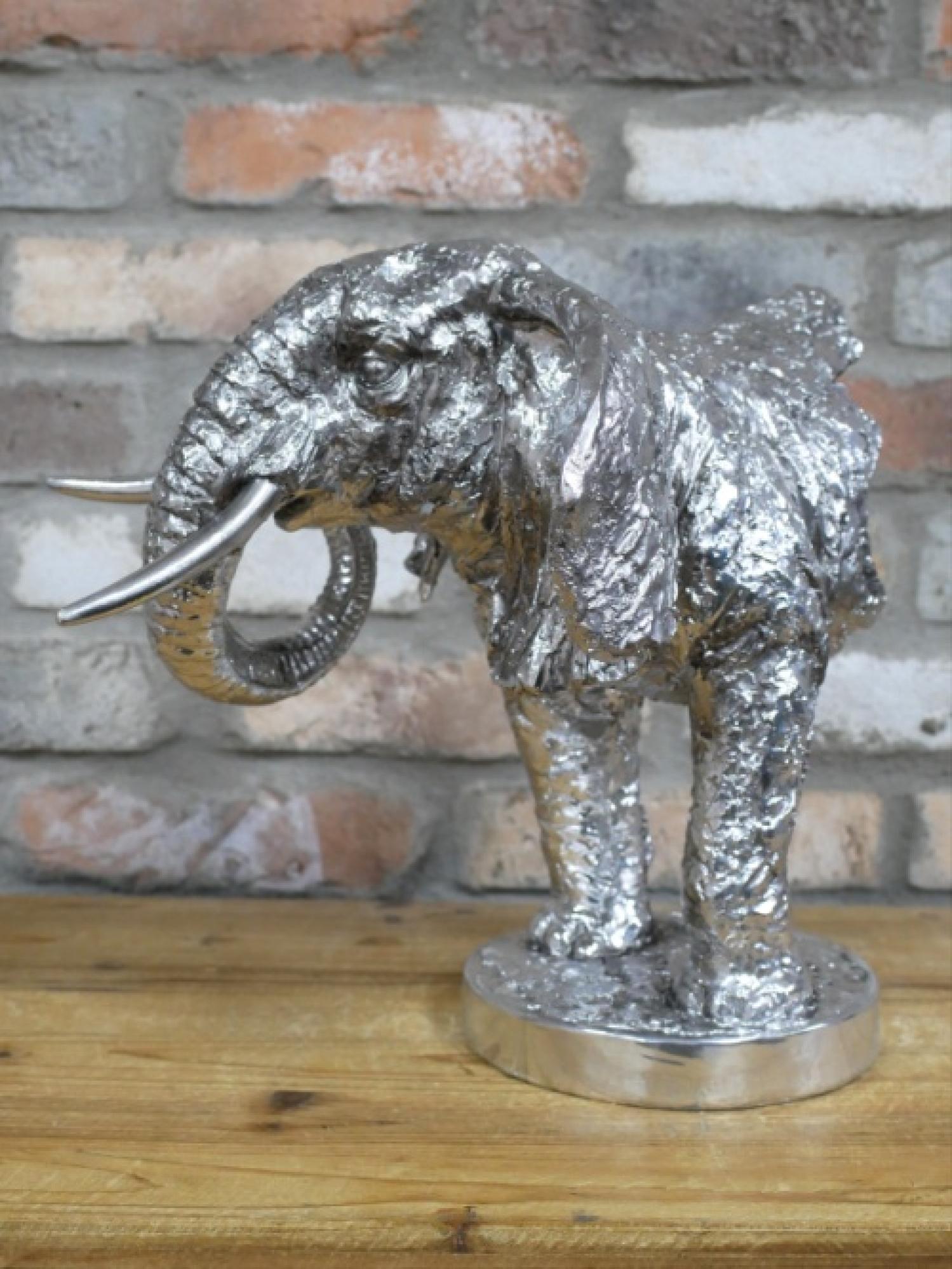 Product photograph of Elephant Statue Set Of 2 from Choice Furniture Superstore.