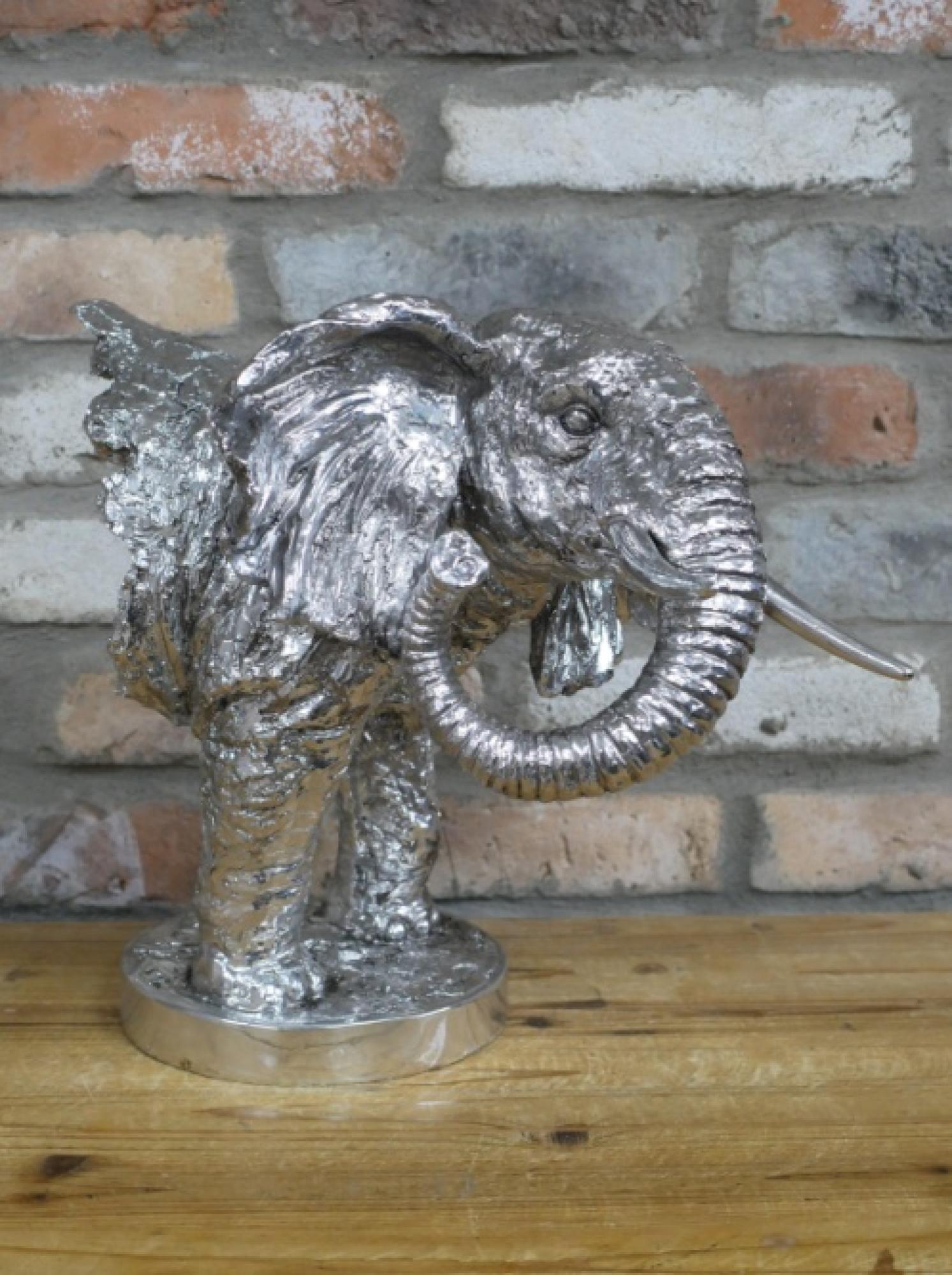 Product photograph of Elephant Statue Set Of 2 from Choice Furniture Superstore.