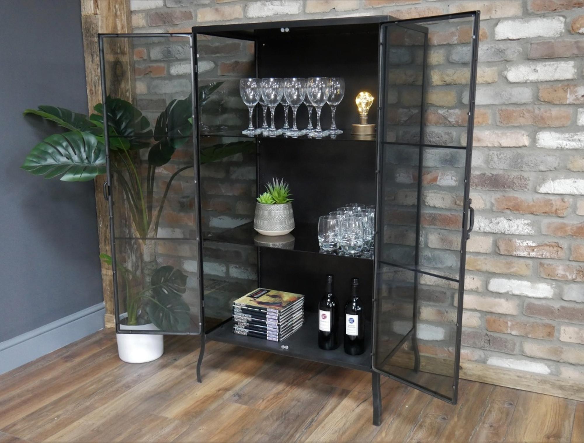 Product photograph of Glass Display Cabinet from Choice Furniture Superstore.