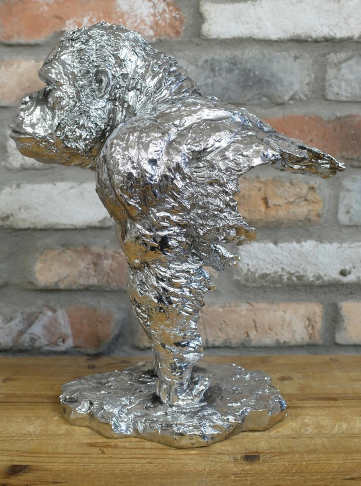 Product photograph of Gorilla Silver Set Of 2 from Choice Furniture Superstore.