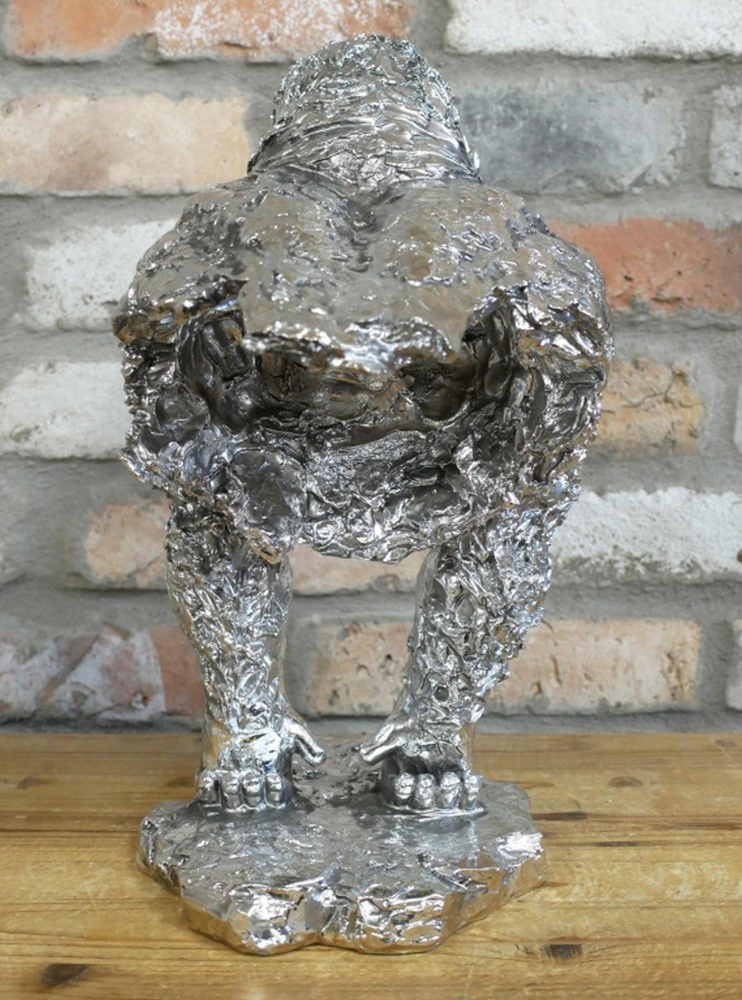 Product photograph of Gorilla Silver Set Of 2 from Choice Furniture Superstore.