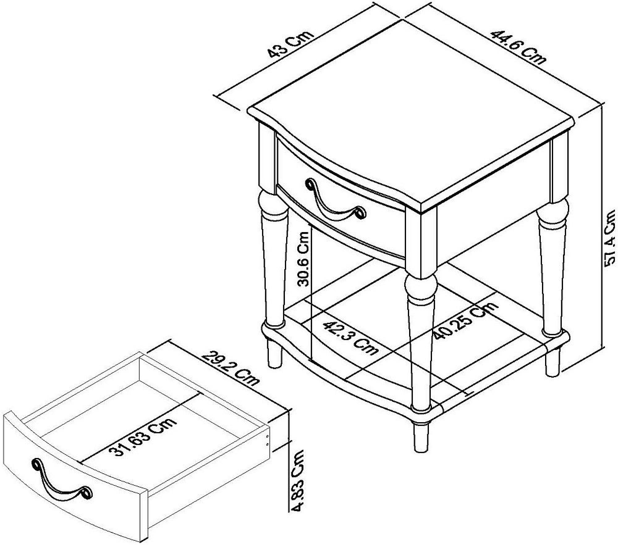 Product photograph of Bentley Designs Montreux Urban Grey 1 Drawer Bedside Table from Choice Furniture Superstore.