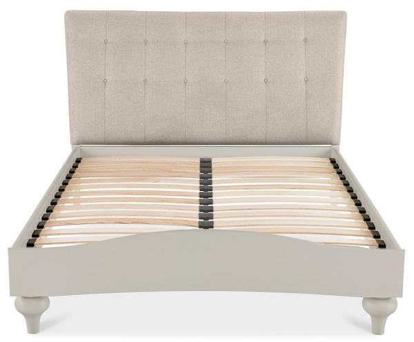 Product photograph of Bentley Designs Montreux Urban Grey Fabric 5ft King Size Bed from Choice Furniture Superstore.