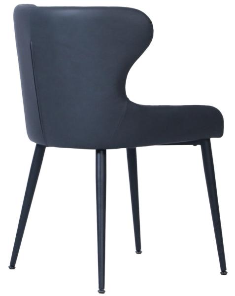 Product photograph of Olean Grey Faux Leather Dining Chair Sold In Pairs from Choice Furniture Superstore.