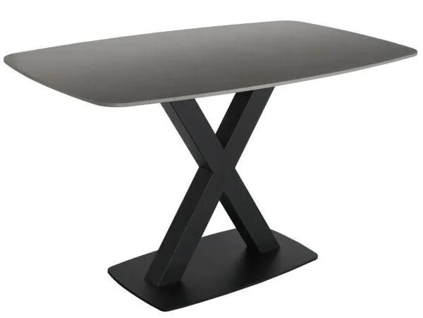 Product photograph of Vernal Grey Sintered Stone 4 Seater Dining Table from Choice Furniture Superstore.