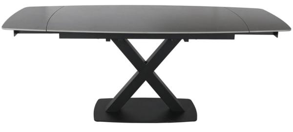 Product photograph of Vernal Grey Sintered Stone 4 Seater Extending Dining Table from Choice Furniture Superstore.
