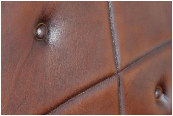 Product photograph of Belhaven Leather And Wood Armchair from Choice Furniture Superstore.