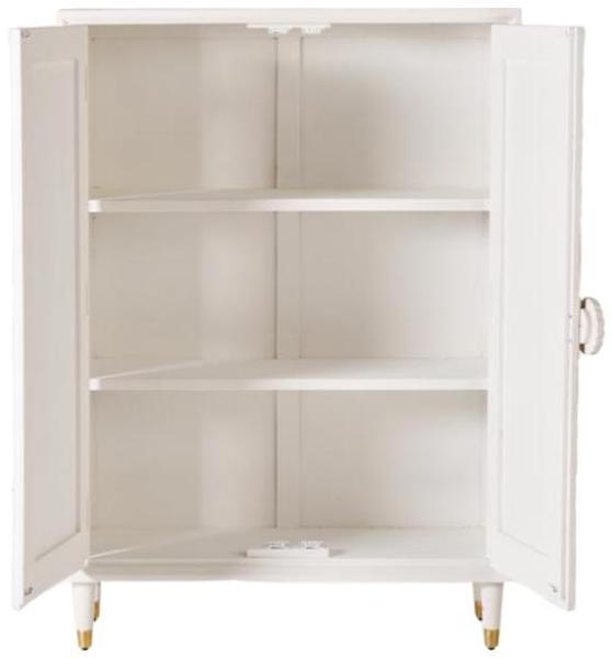 Product photograph of Dover Carved Mango Wood Hall Cabinet from Choice Furniture Superstore.