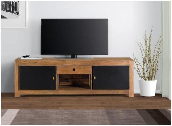 Product photograph of Kiester Solid Mango Wood Tv Cabinet from Choice Furniture Superstore.