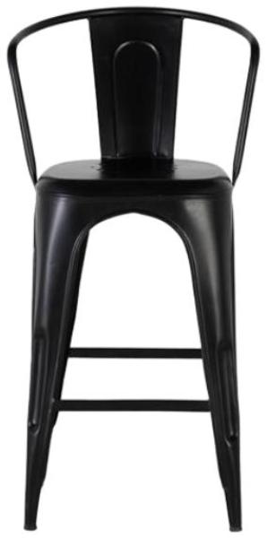 Product photograph of 2 X Nankanzi Industrial Backrest Stool from Choice Furniture Superstore.