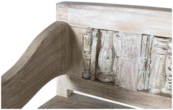 Product photograph of Sadorus Recovered Mango Wood Bench from Choice Furniture Superstore.