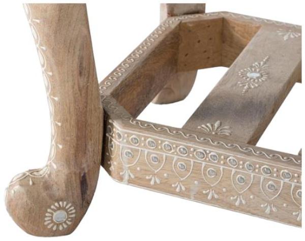 Product photograph of Ringtown Mango Wood Fabric Sidewalk from Choice Furniture Superstore.