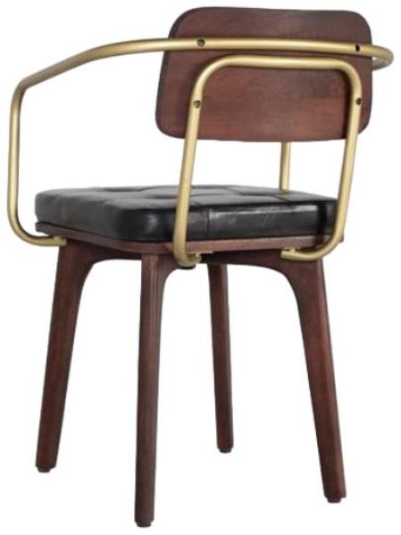 Product photograph of Royersford Mango Wood Dining Chair Sold In Pairs from Choice Furniture Superstore.