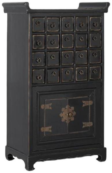 Product photograph of Quinlan Pine Wood 2 Door 20 Drawer Chest from Choice Furniture Superstore.
