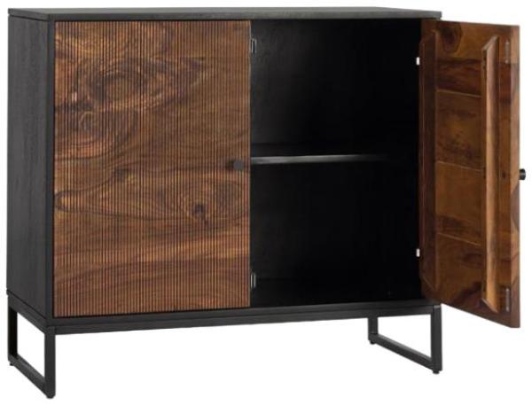 Product photograph of Pachuta Rosewood And Mango Wood 2 Door Hall Cabinet from Choice Furniture Superstore.