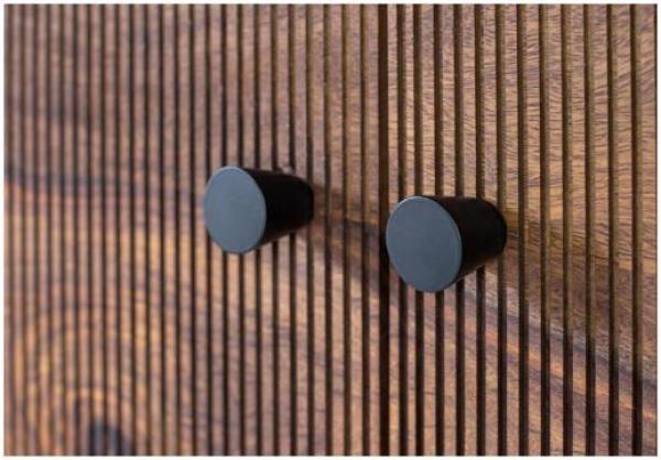Product photograph of Pachuta Rosewood And Mango Wood 2 Door Hall Cabinet from Choice Furniture Superstore.