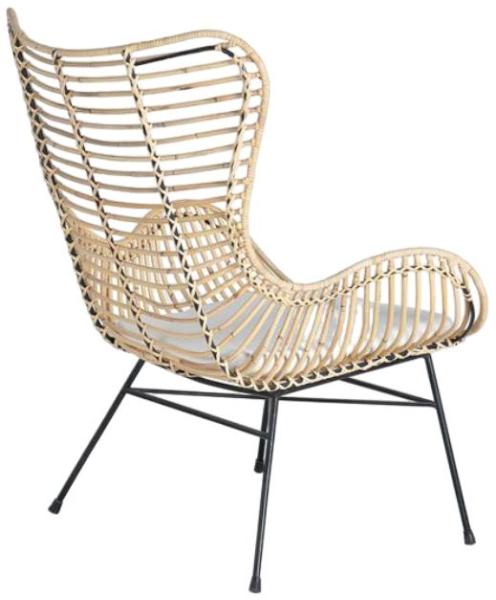Product photograph of 2 X Edinboro Rattan Archchair from Choice Furniture Superstore.