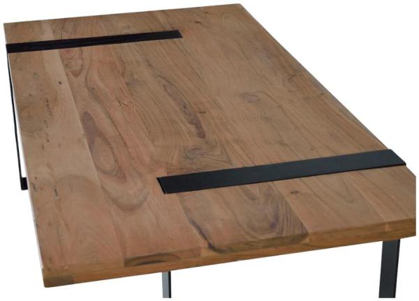 Product photograph of Caerleon Acacia Wood Coffee Table from Choice Furniture Superstore.