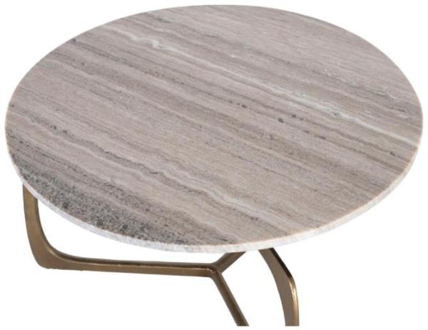 Product photograph of Newgale White And Gold Coffee Table - 1608 from Choice Furniture Superstore.