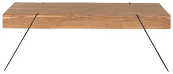 Product photograph of Engaruka Acacia Wood And Metal Coffee Table from Choice Furniture Superstore.