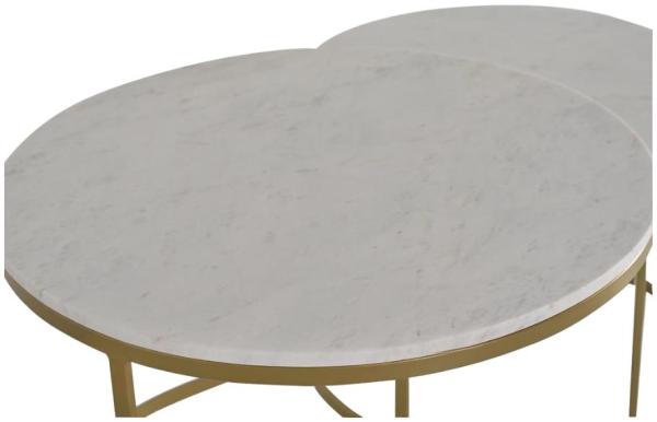 Product photograph of Guwalu Marble Coffee Table Set Of 2 from Choice Furniture Superstore.