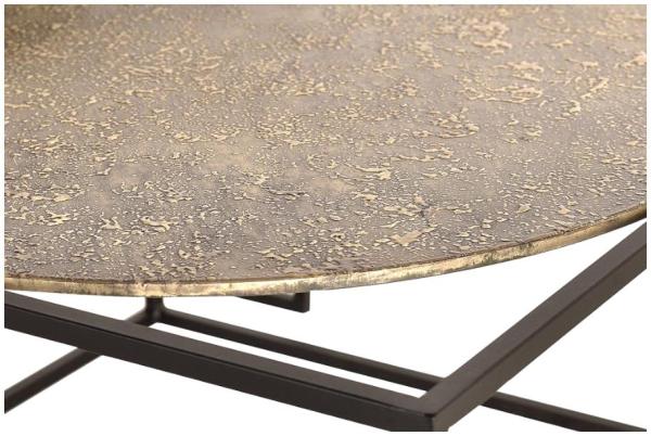 Product photograph of Jumbi Aluminium And Bronze Coffee Table Set Of 2 from Choice Furniture Superstore.