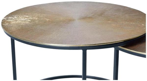 Product photograph of Kingalamila Metal Coffee Table Set Of 2 - 1022 from Choice Furniture Superstore.