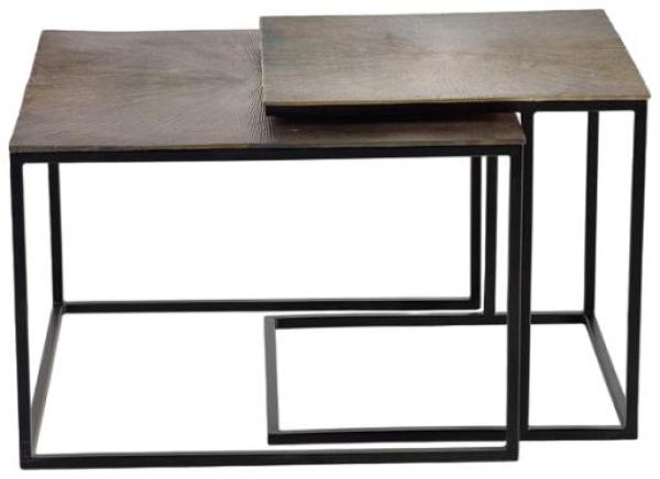 Product photograph of Kingalamila Metal Coffee Table Set Of 2 - 6149 from Choice Furniture Superstore.