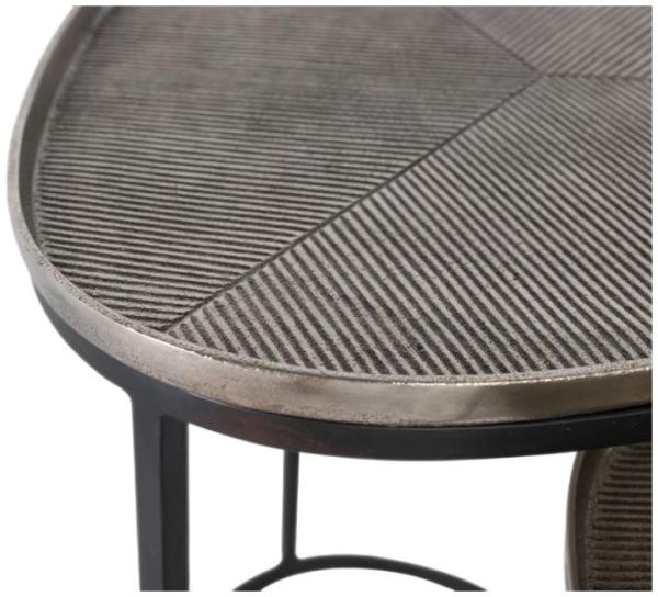 Product photograph of Humekwa Metal Nest Of 2 Tables from Choice Furniture Superstore.