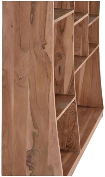 Product photograph of Ronceverte Solid Acacia Wood Bookcase from Choice Furniture Superstore.