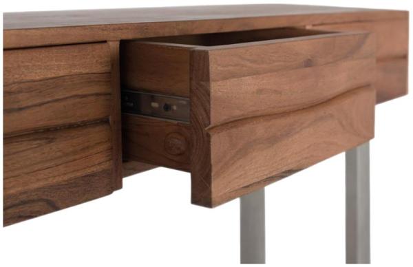 Product photograph of Ronceverte Solid Acacia Wood Console Table from Choice Furniture Superstore.