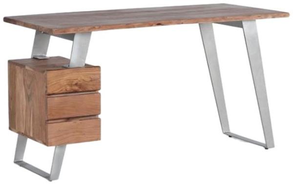 Product photograph of Ronceverte Solid Acacia Wood Desk from Choice Furniture Superstore.