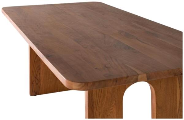 Product photograph of Ronceverte Solid Acacia Wood Dining Table - 8 Seater from Choice Furniture Superstore.