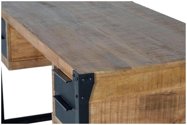 Product photograph of Galloway Mango Wood Desk from Choice Furniture Superstore.