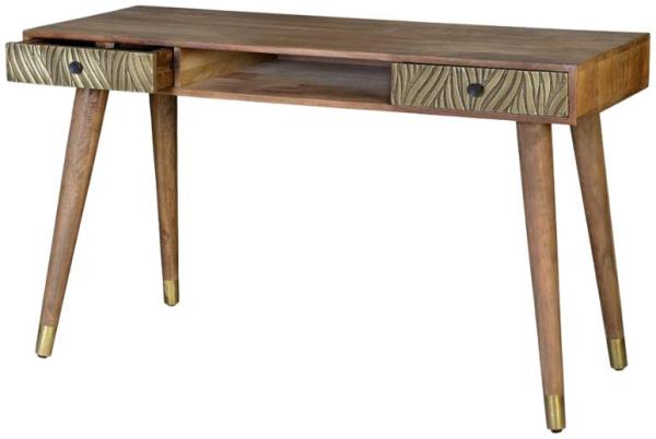 Product photograph of Hamlin Mango Tree Wood Desk from Choice Furniture Superstore.