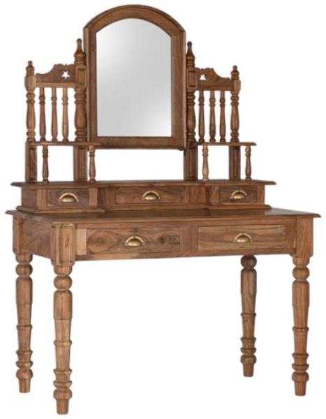 Product photograph of Fessenden Mango Wood Dressing Table from Choice Furniture Superstore.