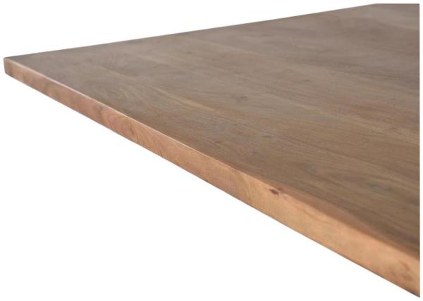 Product photograph of Ansalonga Solid Acacia Wood Rectangular Dining Table - 8 Seater from Choice Furniture Superstore.