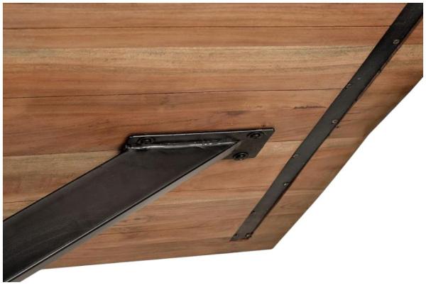 Product photograph of Chilola Solid Acacia Wood 6 Seater Dining Table - 1007 from Choice Furniture Superstore.