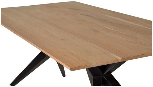 Product photograph of Diemga Solid Acacia Wood 6 Seater Dining Table - 1042 from Choice Furniture Superstore.