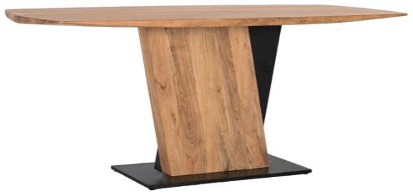 Product photograph of Catembo Acacia Wood 8 Seater Dining Table - 1626 from Choice Furniture Superstore.