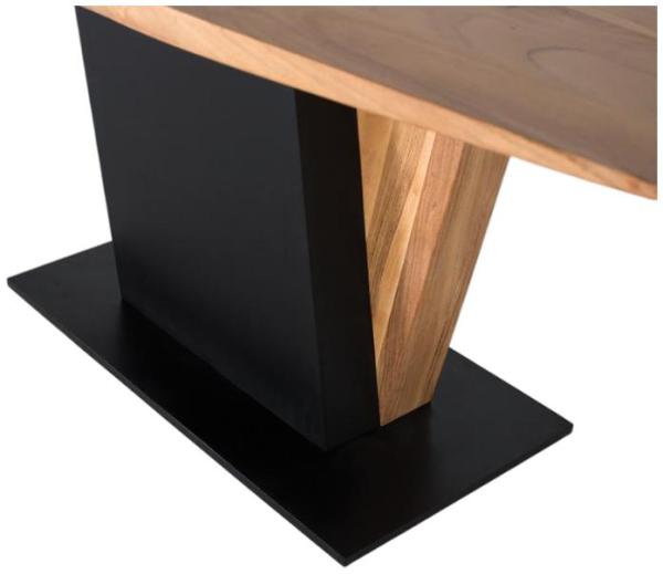 Product photograph of Catembo Acacia Wood 8 Seater Dining Table - 1626 from Choice Furniture Superstore.